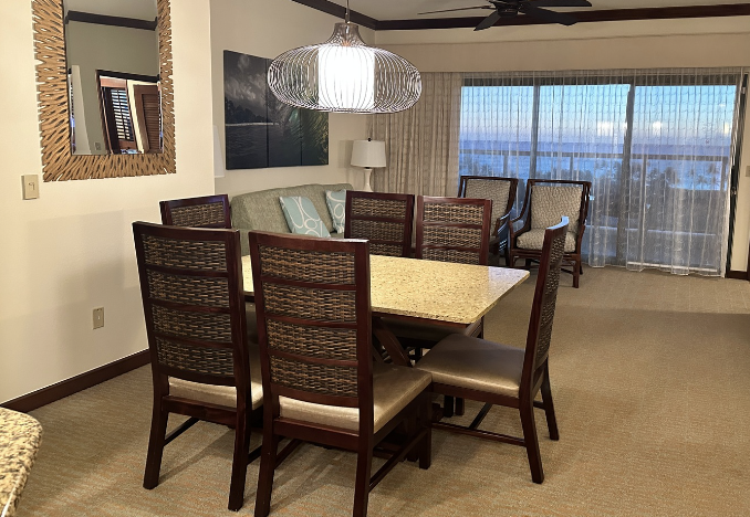 Ko Olina Beach Club Room Dining