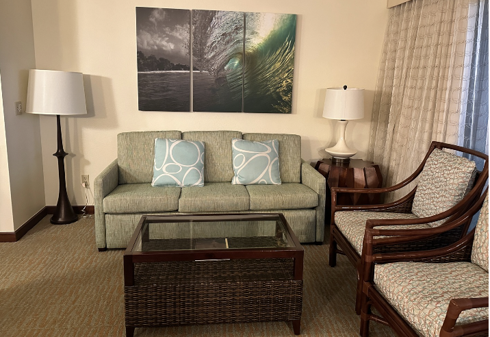 Ko Olina Beach Club Living Room
