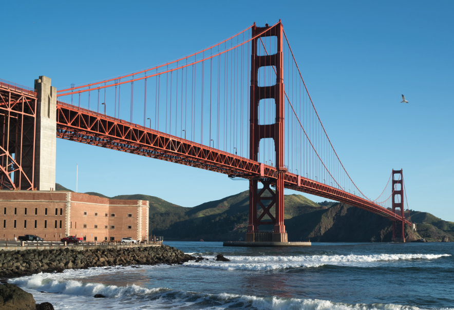 USA (San Francisco- Golden Gate Bridge)